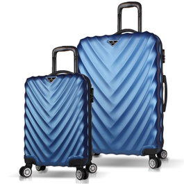 Zoozie Bags Juego de maletas de 2 piezas Azul oscuro